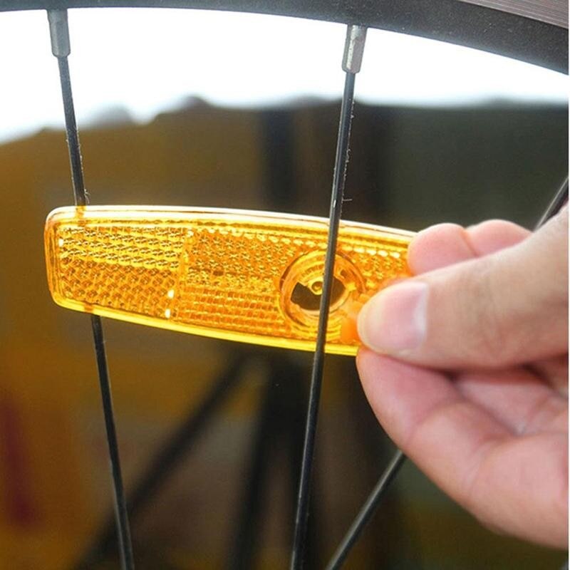 4 stücke Fahrrad Speichen Reflektor Warnung Reflektor Fahrrad Rad Reflektierende MTB Straße Radfahren Reflektor Fahrrad Fahrrad Zubehör