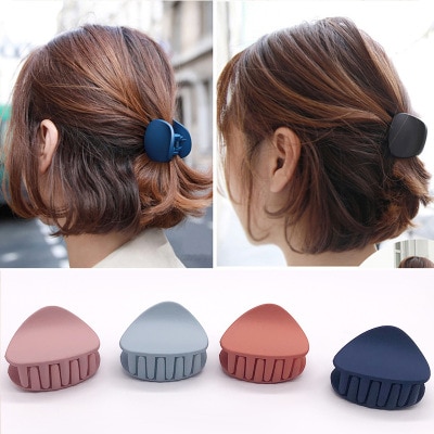 Frauen Haar Klaue Clips 8 Farben, Korea Stilvolle nicht Unterhose Klassische Klemme Kiefer Klaue Clips Haar Kleine Mittel Haar Zubehör für Mädchen