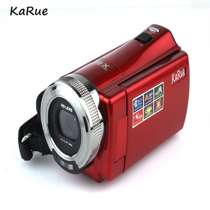 Tragbare Digital Video Kamera Foto 16MP 16X 2.7 'CMOS SD Karte Stimme Rekord Anti-Shake-Video-Kamera DV Camcorder