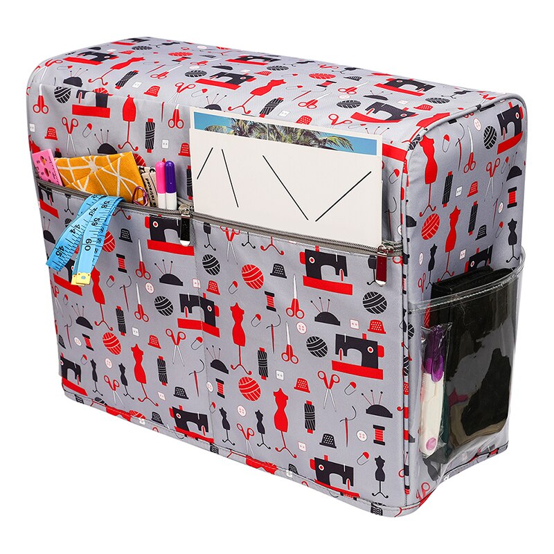 Oxford Tuch Handwerk Maschine Lagerung Tasche Große Kapazität NäHenne Werkzeuge Handtasche NäHenne Werkzeuge Staub Abdeckung Zubehör