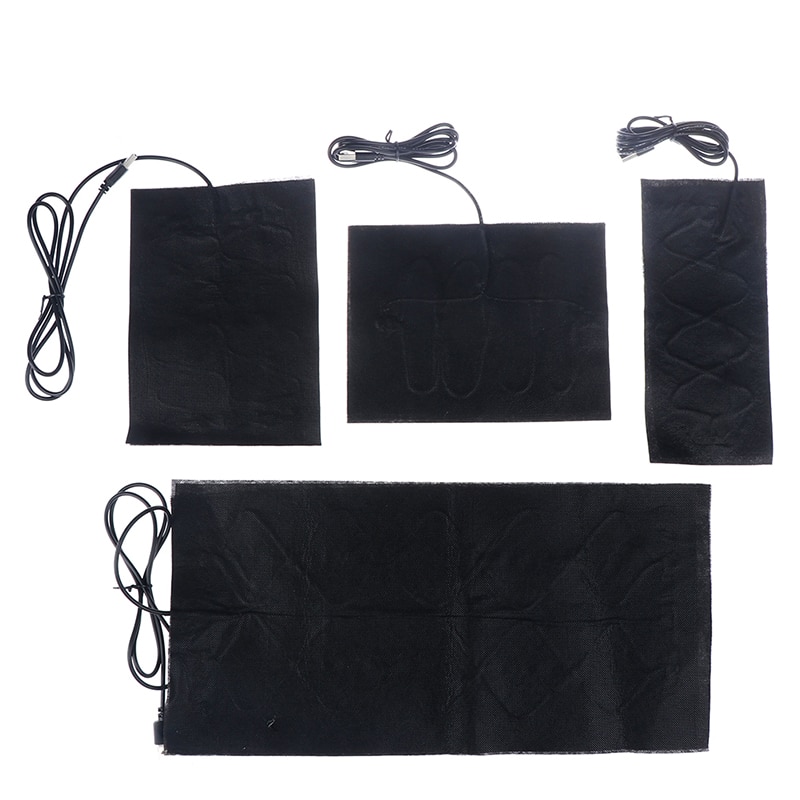 1/4Stck 5V Kohlenstoff Heizung Pad Hand Wärmer USB Heizung Film Elektrische Winter Infrarot Fieber Wärme matt Hand Waschen
