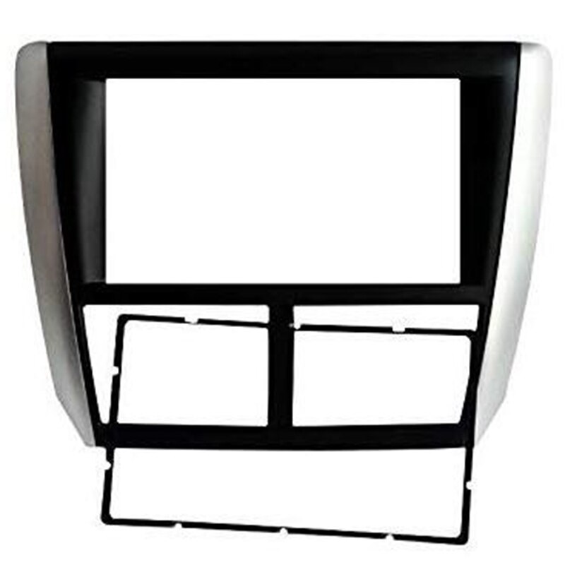 Doppel Lärm Auto Radio Faszie für Subaru Förster Impreza 2007 Radio Stereo Bindestrich Installation trimmen Bausatz Rahmen Lünette