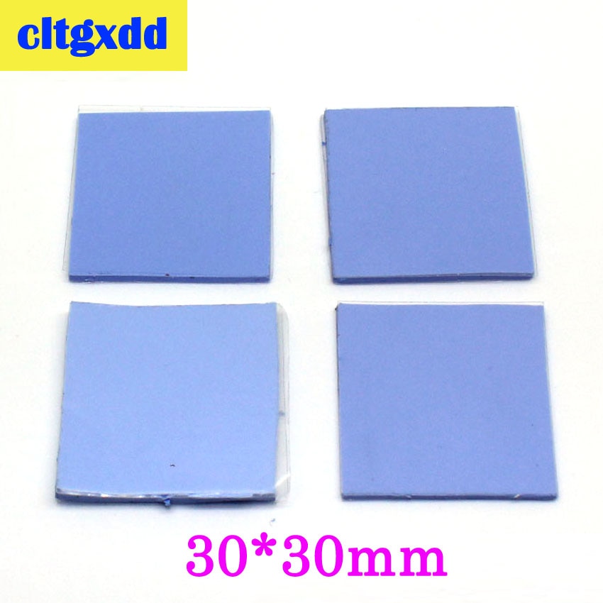 Cltgxdd 2 stücke neue 30mm * 30mm Thermal- Pad GPU Cpu-kühlkörper Kühl Leitfähige Silikon Pad dicke 0,5 1,5 2,5 3mm