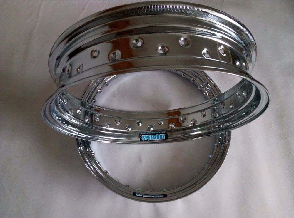 1.4/1.6/1.85/2.15/2.5/3.0/3.5*18 zoll 36/40 Speichen Löcher Stahl motorrad Rad Felgen