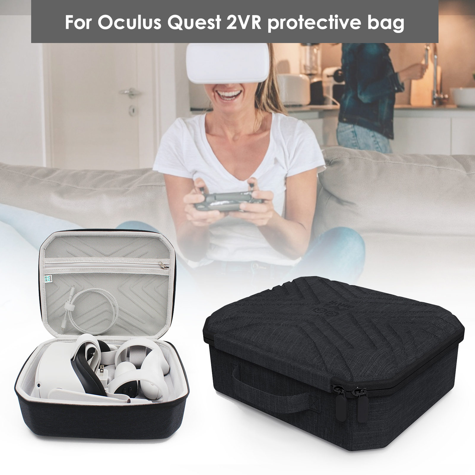 VR Gläser Lagerung Tasche Stoßfest fallen für Oculus Suche 2 Tragbare Reise VR Gläser Schützen fallen Tasche Wasserdichte Lagerung Kasten