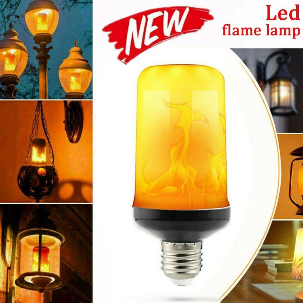 E27 LED Flackern Flamme Licht Simuliert Brennende Wirkung LED-lampe Party Flamme Modus Wirkung Dynamische Feuer Licht Lampe Mehrere y8Q2