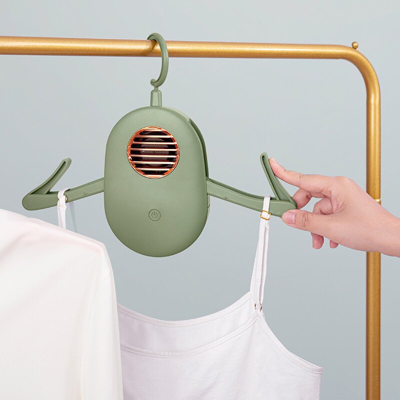 Gefaltet Elektrische Kleidung Trockner Tragbare Trocknen Kleidung Schuhe Maschine Negativ ionen Deodorate Trockner KleiderbüGel 3 Modus Wäsche Gestell 220V