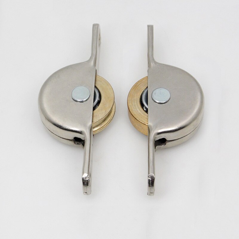 Alte Kunst Schiebetür Kunststoff Stahl Fenster Rolle Aluminium Legierung Fenster Rad Gedämpften Rolle Haus Hardware- Reparatur Teil