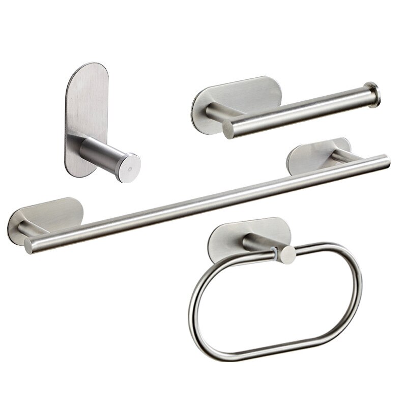 Gold Schlecht Hardware- einstellen Papier Halfter Handtuch Gestell Kleid Haken Handtuch Bar Edelstahl Schlecht Zubehör ohne näGel