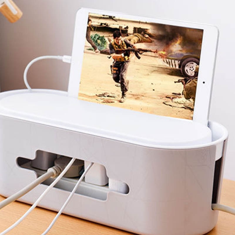 Manager Energie Linie Werkzeuge Energie Linie Lagerung organizer Kunststoff Kreuzung Kasten Haushalt Bedarfs Kabel sammeln Fällen 1 stücke