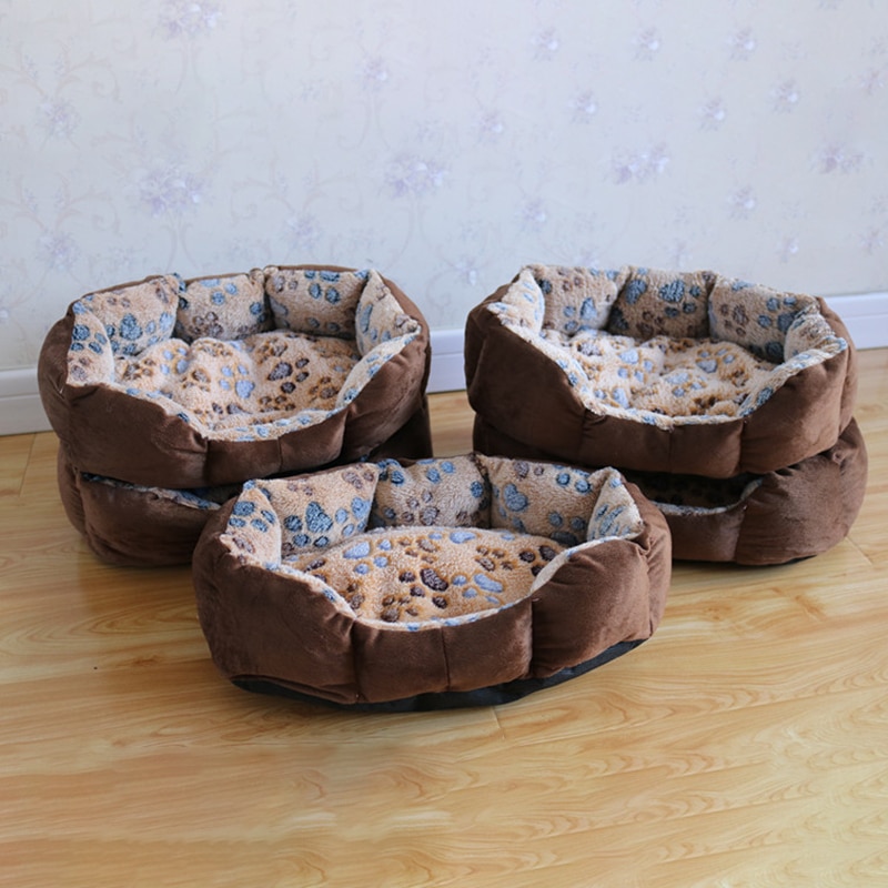 Winter warm Hund Bett Haustier Hund Haus Weichen Cusion Welpen Nest Haus für Katze Schlafsack Haustier matt Sofa für kleine Große Hunde Liefert
