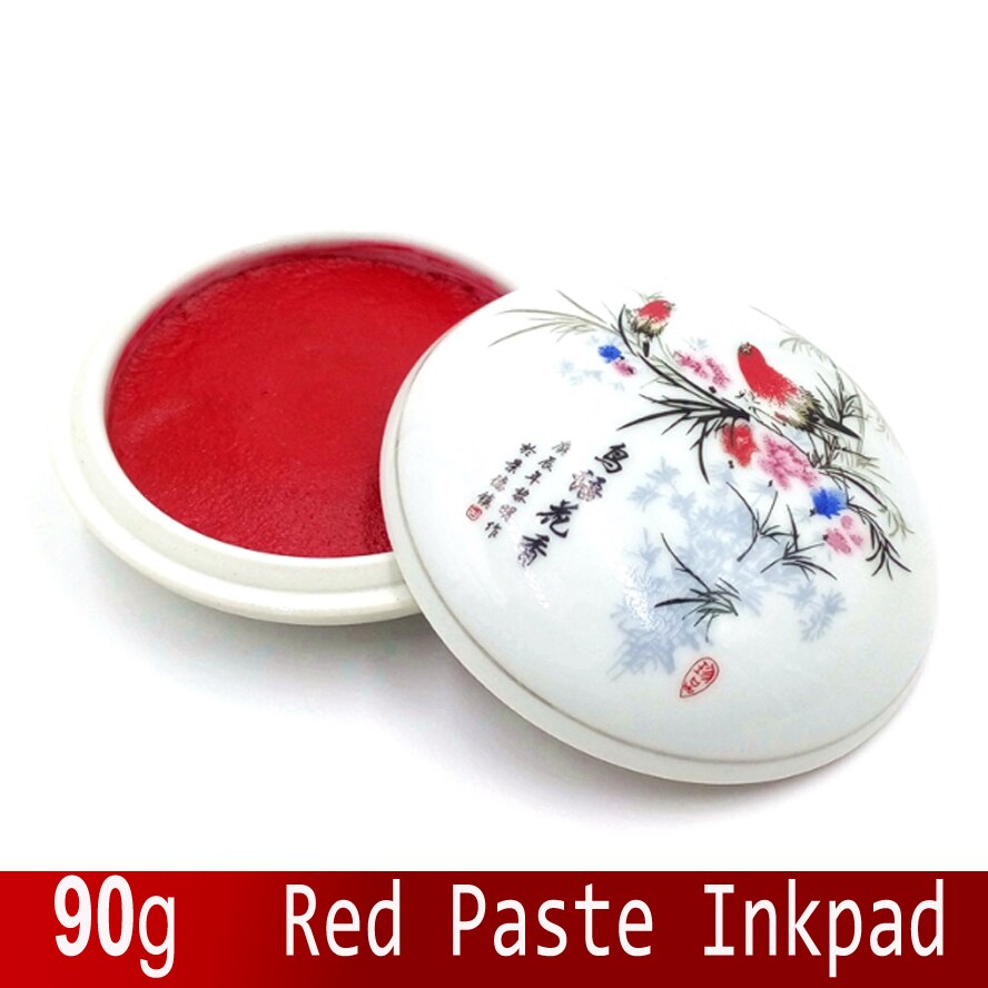 rot Einfügen Stempelkissen Fingerabdruck Stempelkissen Tinte Pad Schrott buchung Bunte Tinte Pad Stempel Abdichtung Dekoration Fingerabdruck Schablone Karte