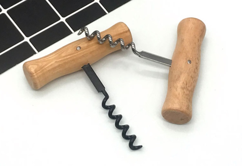 Wowshine Freies 8Stck Wein Korkenzieher Klassische Stil Haushalt Wein Flasche Öffner