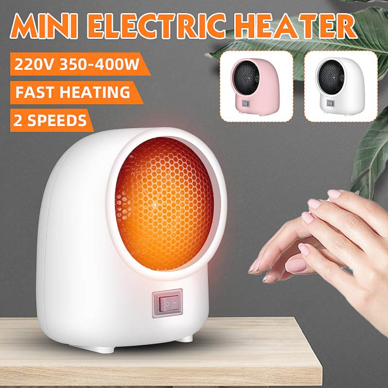 350W Tragbare Elektrische Heizung Fan Raumheizung Schreibtisch Mini Heizung Luft Heizung Für Haus Raum Winter Wärmer Haushalt Heizung Fan