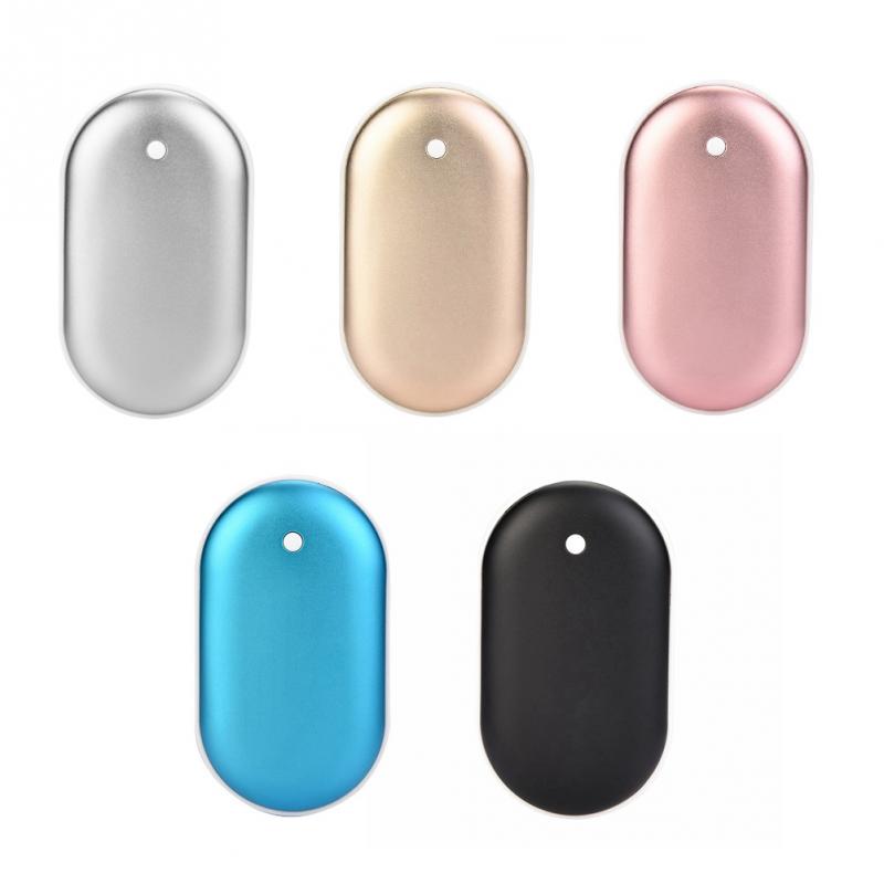 USB Tasche Heizung Hand Wärmer Tragbare Handy, Mobiltelefon Energie Versorgung Macarons Doppel Heizung Aluminium Legierung praktisch Ladung