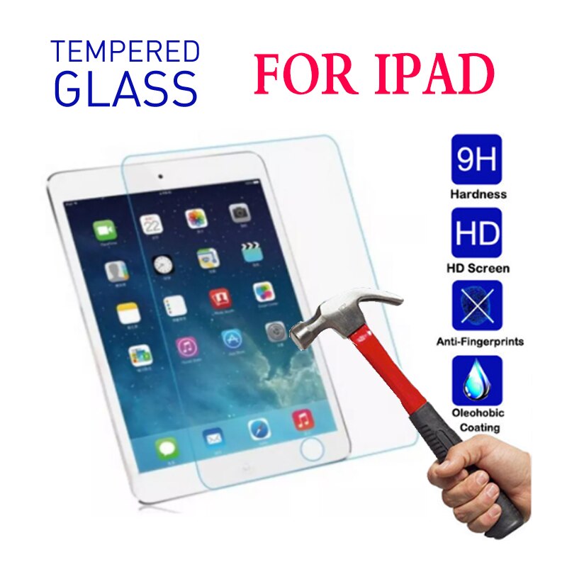 Gehärtetem Glas Bildschirm Schutz für iPad 10,2 9,7 10. 5 10,9 11 neue iPad 8 7 6 5 Luft 4 3 2 Mini Glas iPad