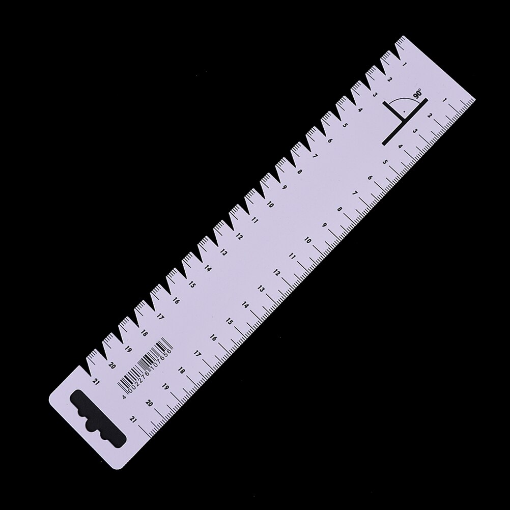 1PC DIY Patchwork Lineal Ultradünne Weiche 21cm Werkzeuge Zubehör Quilten Werkzeuge Handgemachte