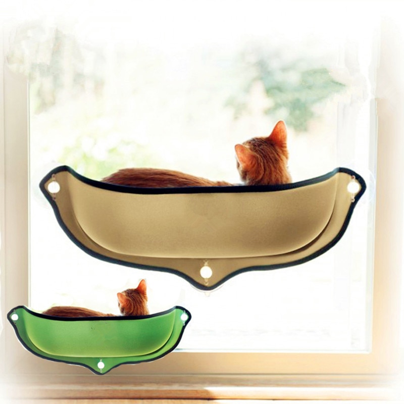 Katze Hängematte Bett Fenster Schote Liege Saug Tassen Warme Bett Für Haustier Katze Rest Haus Weich Und Bequem Frettchen KäFeige