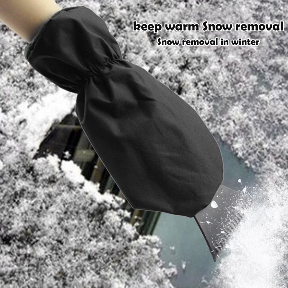 Schnee schaufel Winter Auto Schnee Schaufel Schaber Entfernung Werkzeug Warme Handschuhe für Oxford Warme Handschuhe für Autos Winter Schnee Schaufel