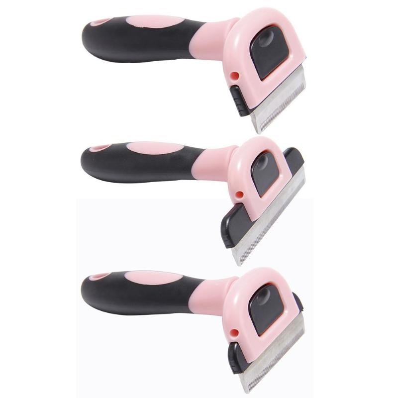 Katze Hund Kämme Haar Entferner Bürste Pflege Werkzeuge Abnehmbare Haarschneidemaschine Befestigung Haustier Trimmer Kämme für Katze Haustier Versorgung