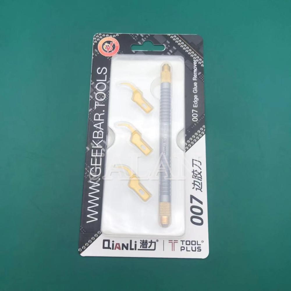 Neue Werkzeug TOOLPLUS QIANLI CPU Kleber Entferner Klinge Manuelle Schleifen 007 Klinge Mit Halfter Formobile Telefon Reparatur Nicht Schaden Cpu