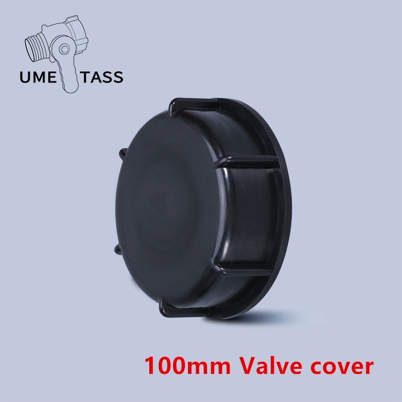 Kunststoff ventil Deckel 100mm schwarze Kappe für IBC Panzer ventil dicht abdeckung