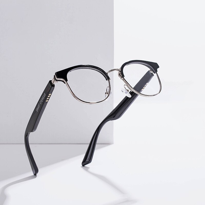 KX04B Clever Gläser Drahtlose Bluetooth Freisprechen o Öffnen Ohr Anti-Blau Licht Linsen Gläser