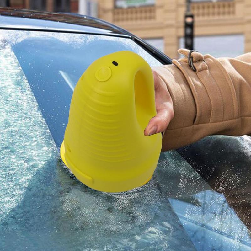 Elektrische Eis Schaber Batterie Betrieben Auto Fenster Schutzkappe Auto Eis Schaber Auto Auto Fenster Schnee Entfernen Werkzeuge Schaber