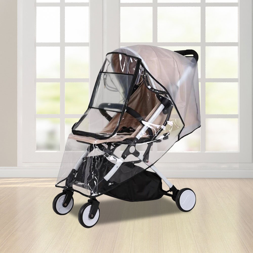 Universelle Wasserdichte Regen Abdeckung transparent Wind Staub Schild Für Baby Kinderwagen Kinderwagen Regenmantel Kinderwagen Zubehör