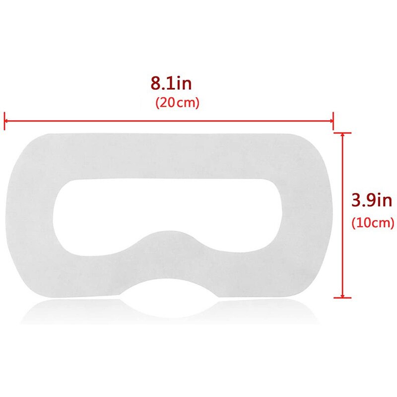 100 Stck Geeignet für HTC VIVE Isolation Tuch Ohne Ohr Seil Schutz Einweg VR Gläser Sanitär Auge Maske