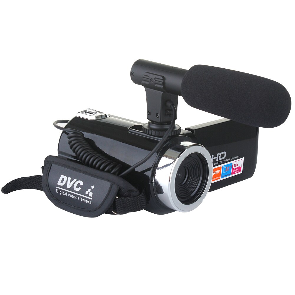 USB 2,0 AV Schnittstelle draussen Fotografie Camcorder 18X Digital Zoomen Tragbare Video Kamera Recorder voll HD 24,0 MP 3,0 zoll LCD
