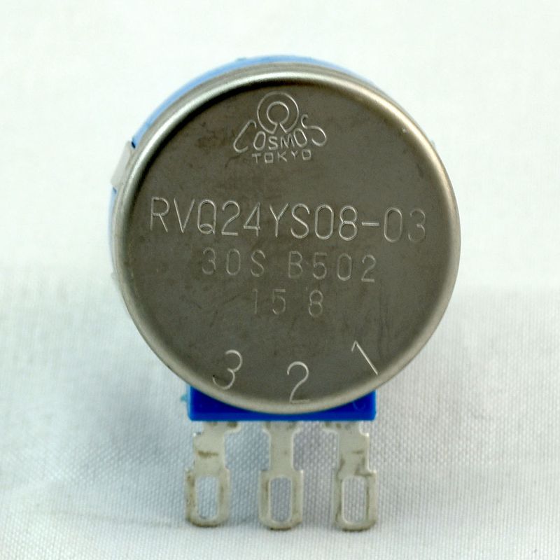 5KVR Gas Potentiometer Gas Topf für mobilität Rolle Gaspedal Kontrolle topf welle länge 30mm RVQ24YS08-03 30S