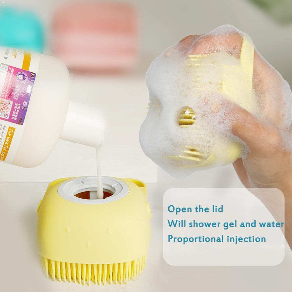 Silikon Dusche Pinsel Mit Haken Körper Pinsel Anti-Zellulitis Dusche Reinigung Pinsel Baby Schlamm Schmutz Massage Entferner Bürste Duschen n7U6