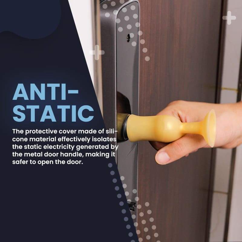 Anti-kollision Silikon Schutzhülle für Tür Griff Tür Knopf Abdeckung Silikon Verdicken Tür Griff Handschuh Zauberstab Protektoren Anti