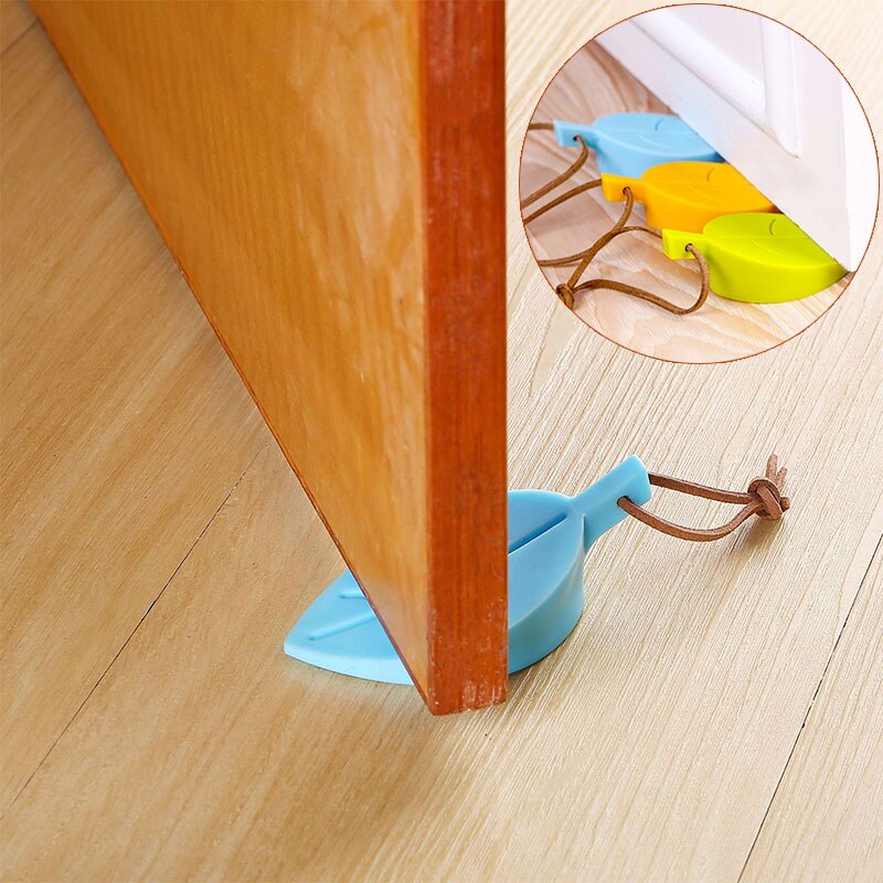 Blätter bilden Tür halt Baby Sicherheit Silikon Tür Stopper Tür halt Wachen Sicher Schutz Anti-Preis Hand Art Sicherheit sicherheit