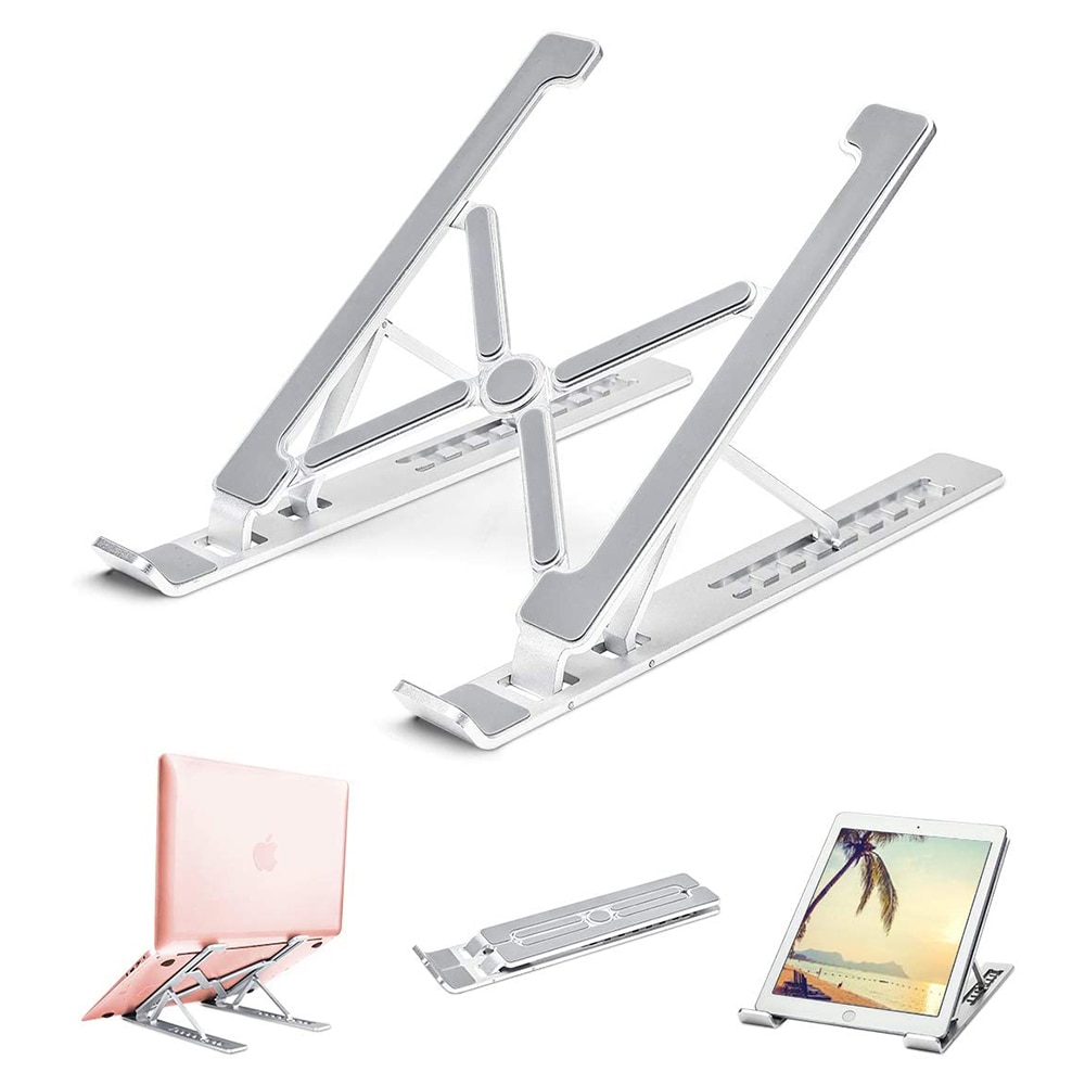 Ergonomische Einstellbare Laptop Halfter Tragbare Faltbare Laptop Stand 10,3-17.3 ”Notizbuch Computer MacBook Luft Profi Aluminium Stehen