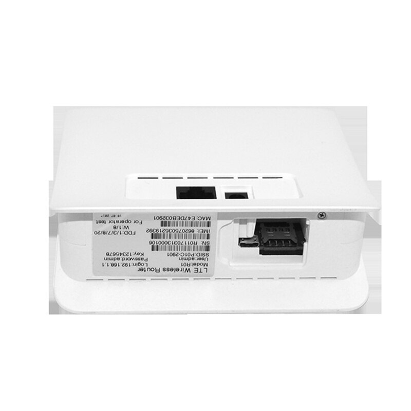 300Mbps Wifi Router 4G LTE CPE Handy, Mobiltelefon Router mit LAN Hafen Unterstützung SIM Karte Tragbare kabellos WiFi Router-EU Stecker