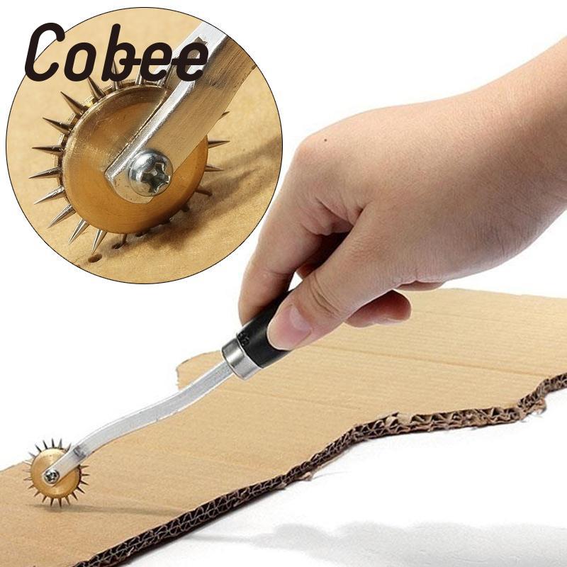 Cobee Rad Leder NäHenne Werkzeug See schlagen Leder Papier Überstich Rad Getriebe Abstandshalter Handwerk schlagen Edelstahl Papier Schneiden