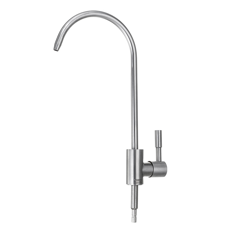 360 Grad 304 rostfrei Stahl Küche Waschbecken Wasserhahn Single Hebel kalt Wasser klopfen Trinken Wasser Filter Wasserhahn Pro Heimat