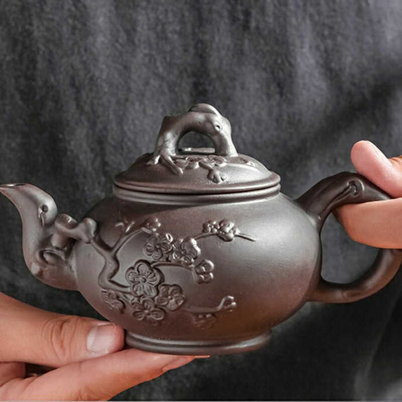 Lila Sand Teekanne Große Kapazität Topf Haushalt Traditionellen Chinesischen Kung Fu Tee-einstellen Pflaume Topf Lila Sand Tee-einstellen