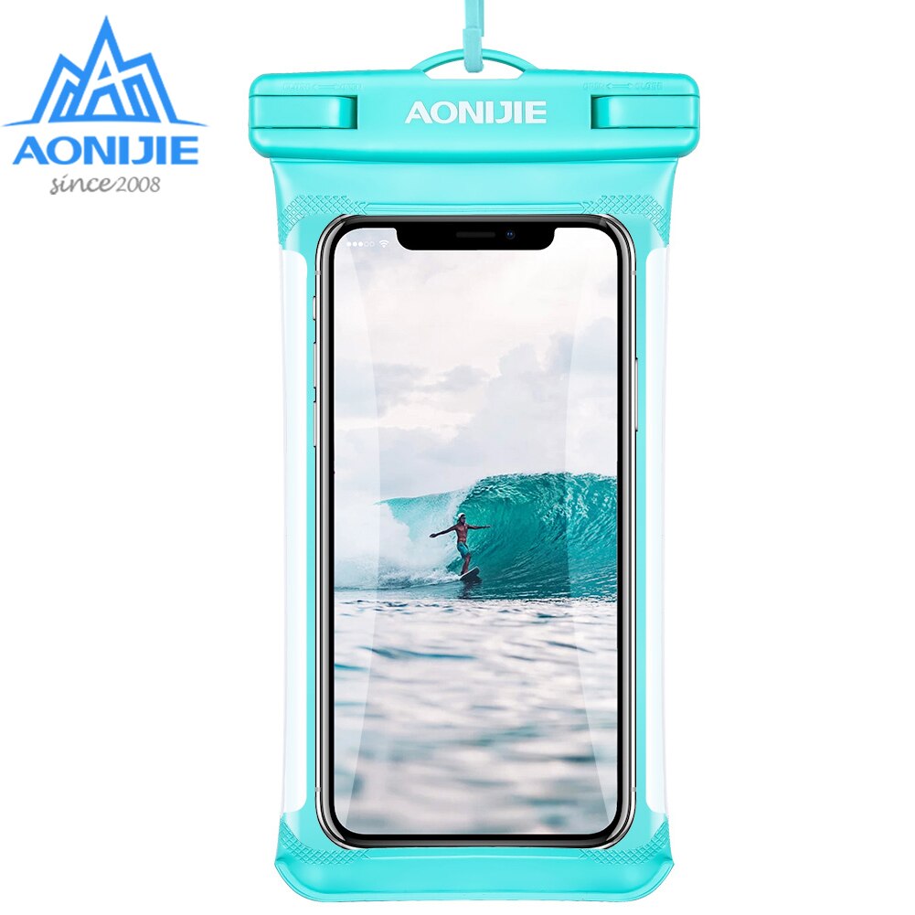 AONIJIE E4103 Volle Bildschirm Wasserdicht Telefon fallen trocken Tasche Abdeckung praktisch Beutel Fluss Wandern Schwimmen Strand Tauchen Driften