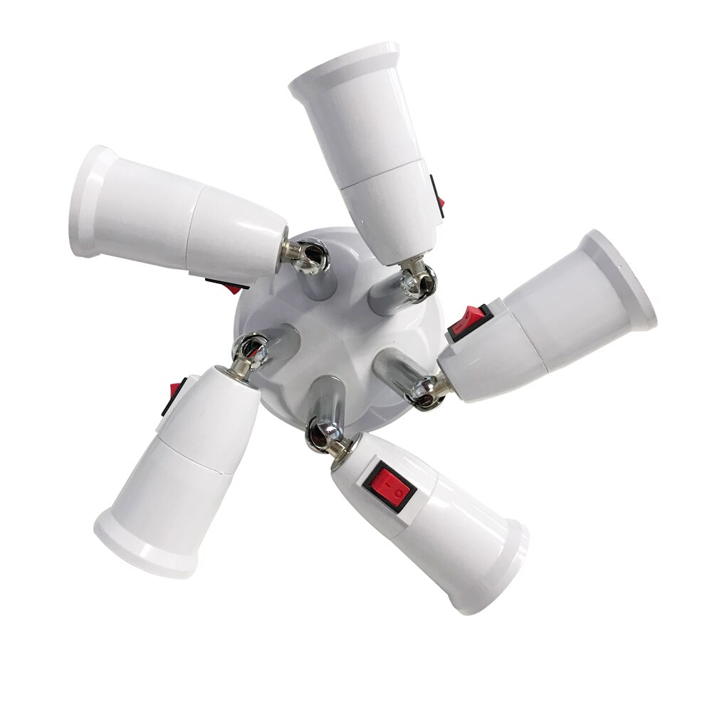Halfter Passend Für E27 Lampe Steckdose Douille E27 Lampe Basis Halfter Konverter 1 3 4 5 Für Heimat Beleuchtung Studio Fotografie