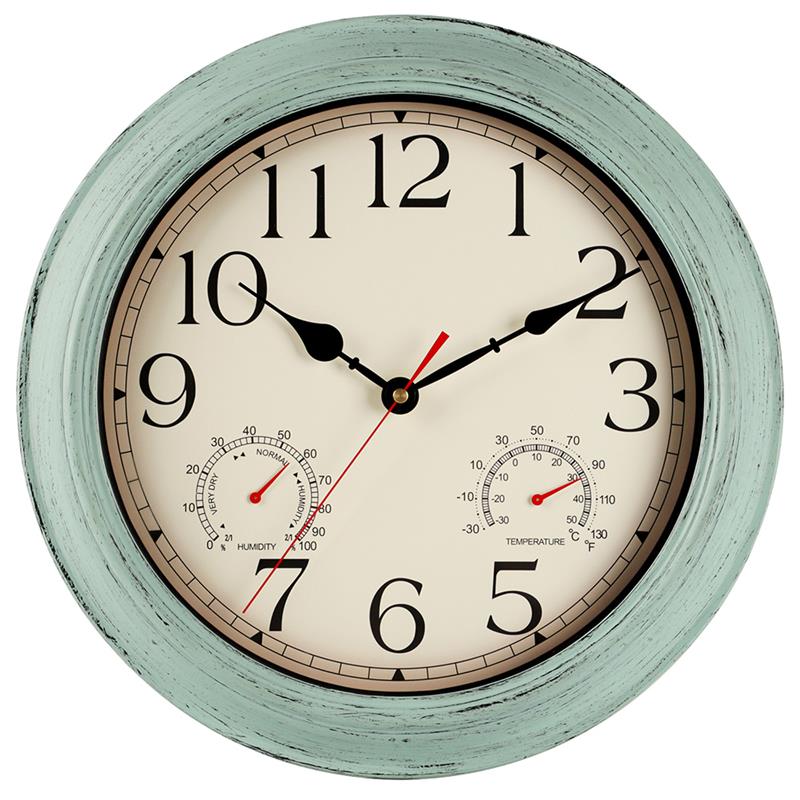 40cm Klassische Jahrgang Runde Wanduhr Moderne Plasitc Uhr Stille Heimat Cafe Büro Zauberstab Dekor Uhren Für Küche Zauberstab uhren