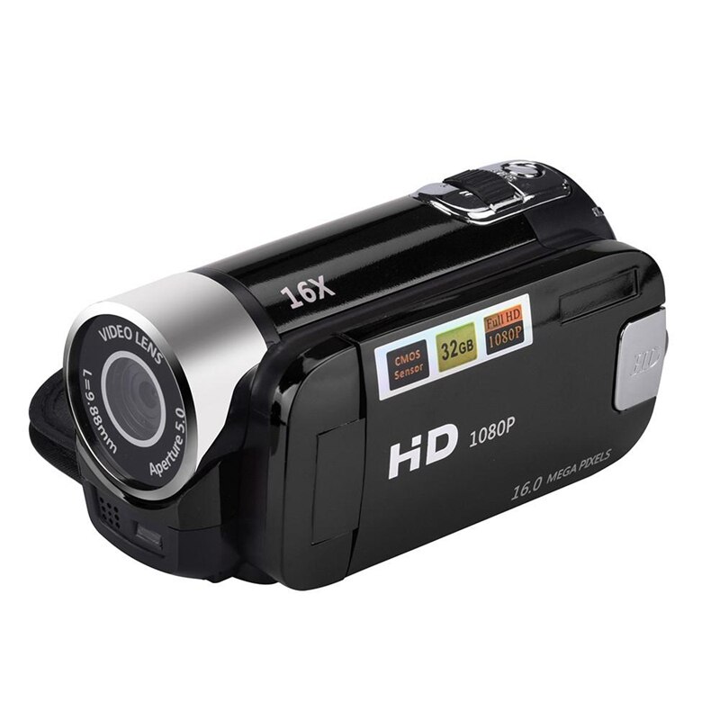 2,4 zoll TFT Bildschirm 16X Digital Zoomen DV Video Camcorder HD 1080P Handheld Digital Kamera Cmos Sensor Bis Zu 32 GB SD
