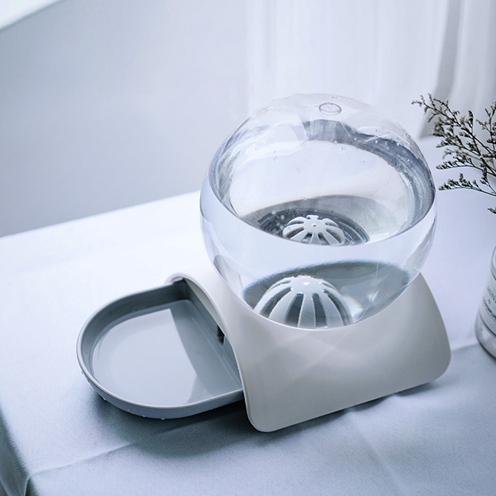 Haustier Katze Hund Zubringer Brunnen blasiert Automatische Katzen Wasser Große Trinken Schüssel Für Katze Haustiere Wasser Spender Keine Strom