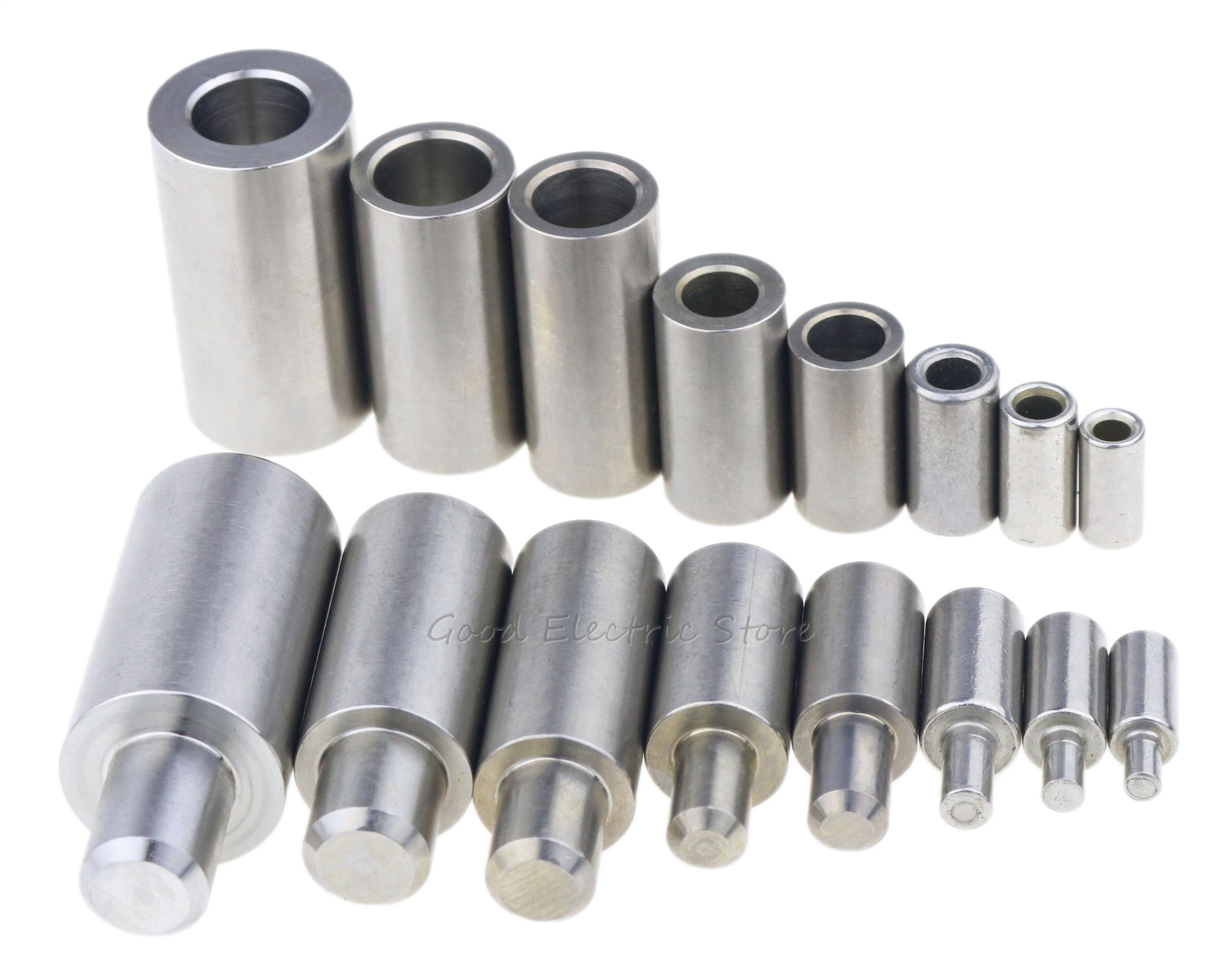 201 Edelstahl Tür Welle, geschweißte Klapp Zylindrischen Tür Welle 25X90mm 20X80mm 10X37mm 8X32mm Entfernung Tür Welle Scharniere