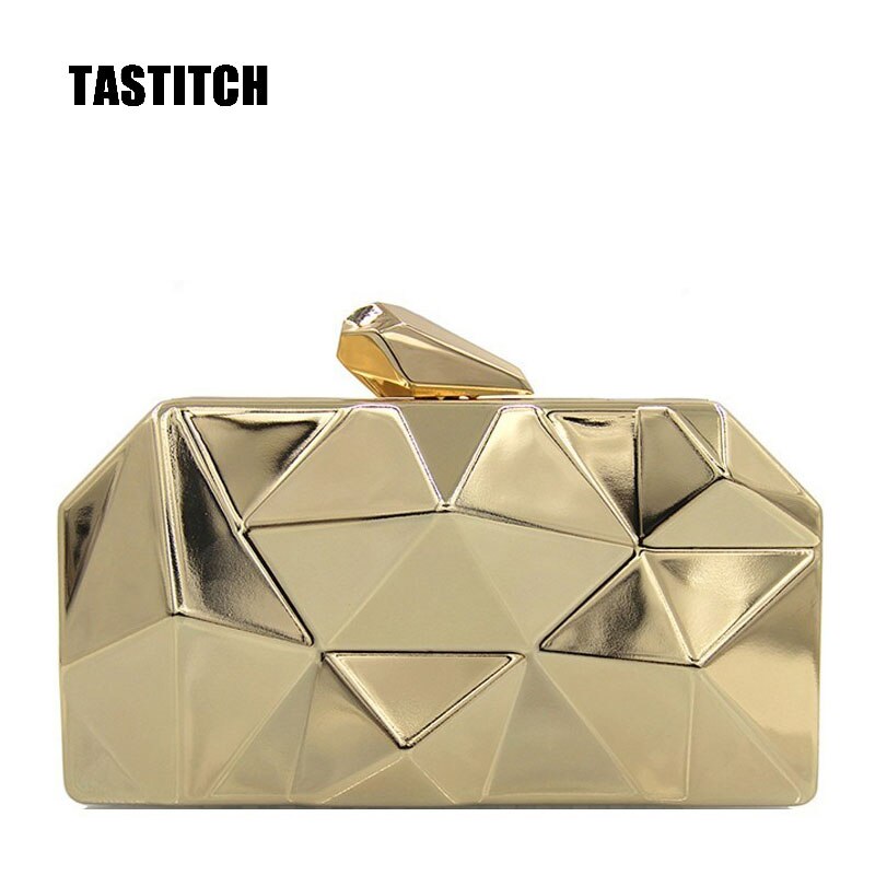 sexy Dame kupplung tasche helle metall kupplung tasche wasser brust Trend tasche schulter umhängetasche persönlichkeit brieftasche
