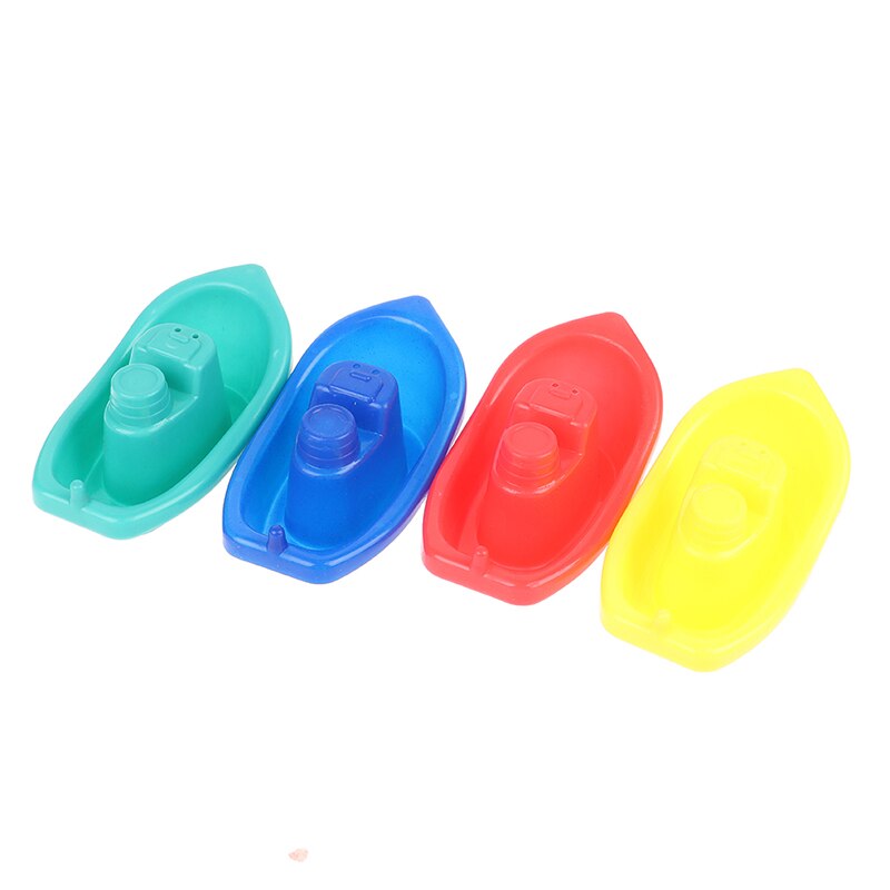 4 stücke Pädagogisches Schwimm Schiff Schlecht freundlicher Boote Schlecht Spielzeug Badewanne Schwimmen Wasser Spielen Spaß Stiefel Spielzeug für freundlicher Baby dusche