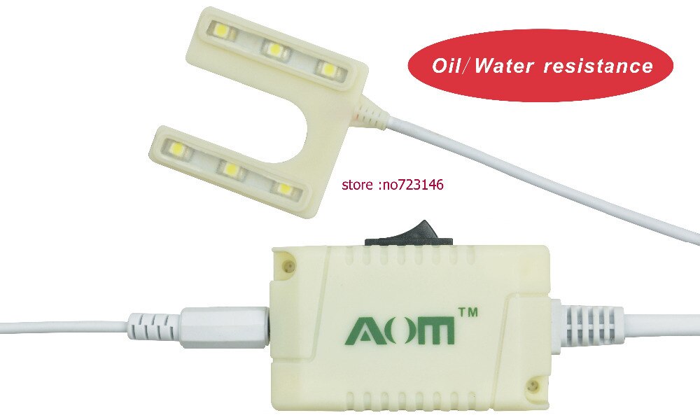 U LED AOM-6U (SMD LED) 110-220V 380 V/0,5 w/50-60Hz Abs Industrielle NäHenne Maschinen Arbeiten Lampe maschine LED Beleuchtung für juki pfaff