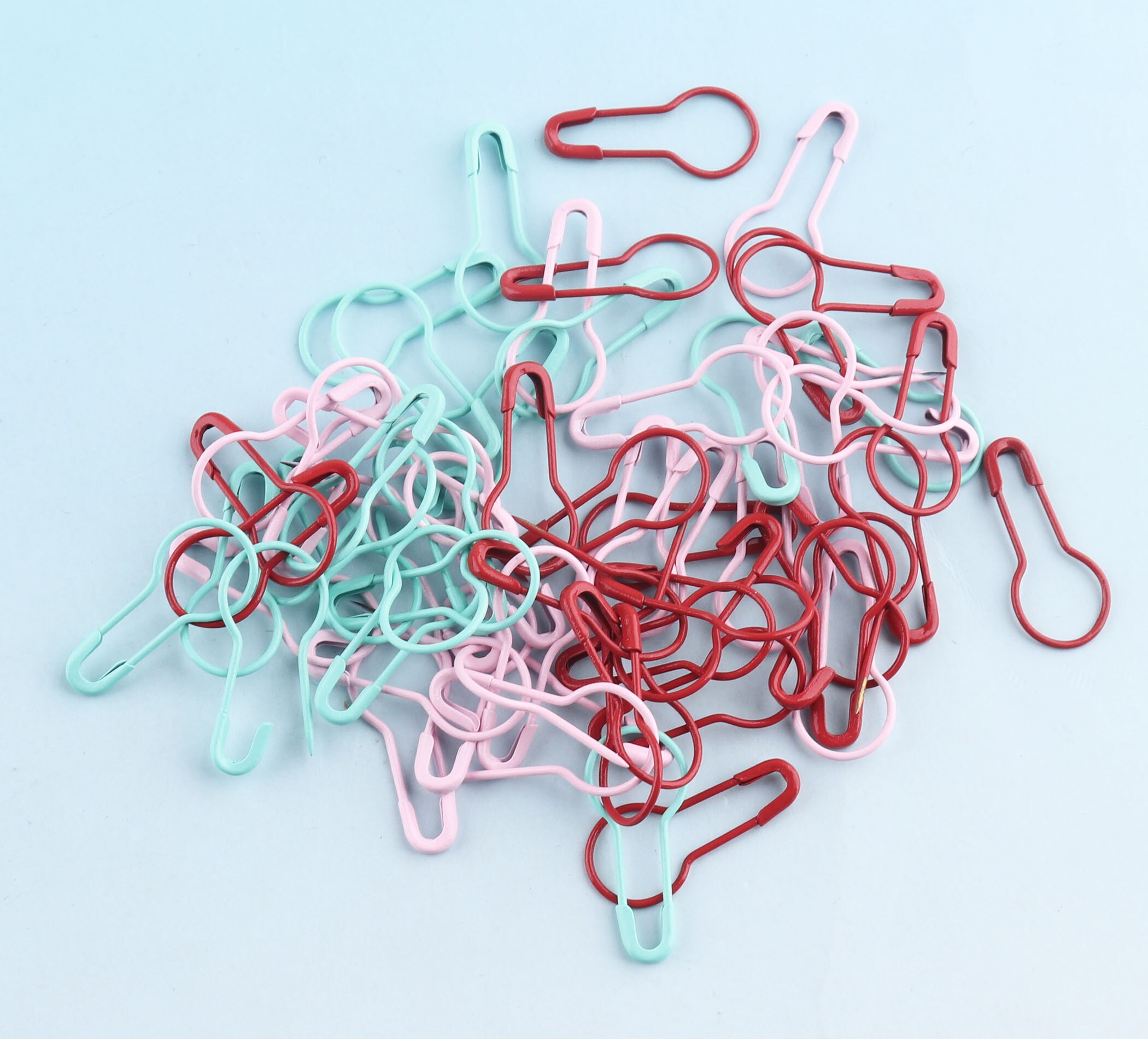 21mm Rosa Birne Sicherheit Stifte Kürbis bilden Sicherheit Stifte Kupfer Stifte Schal Stifte DIY Stifte für Kleidungsstück Brosche Sicherheit Stifte Stich Marker